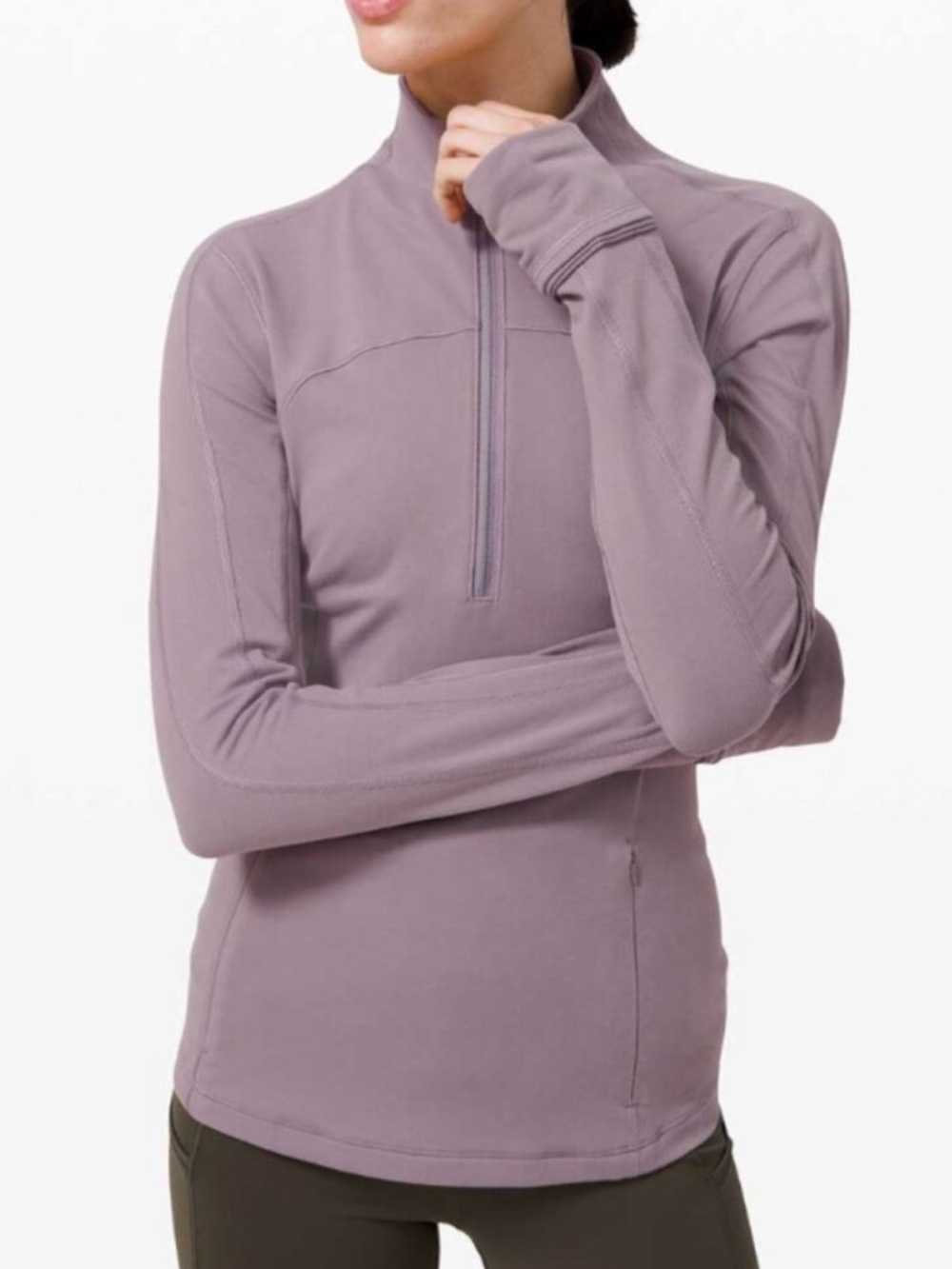 Lululemon Run Briskly 1/2 Zip